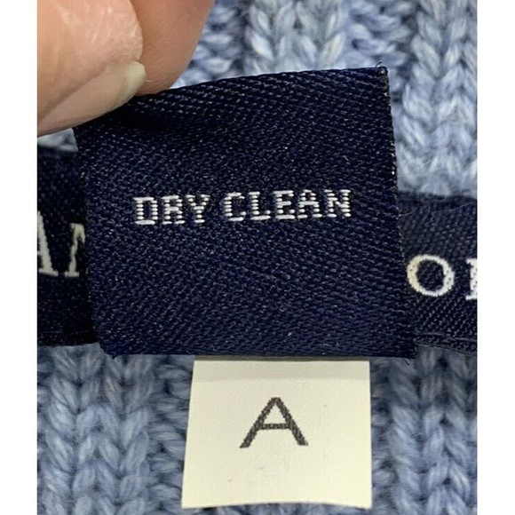 Ann Taylor Cardigan Sweater Women’s X-LARGE Baby Blue 2 Button Ribbed V-Neck USA - Picture 3 of 16